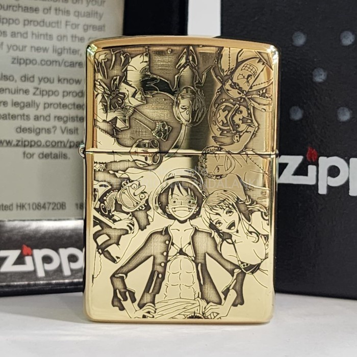 Zippo Original One Piece Full Crew Symbol 3 Sisi Limited Japan Finish