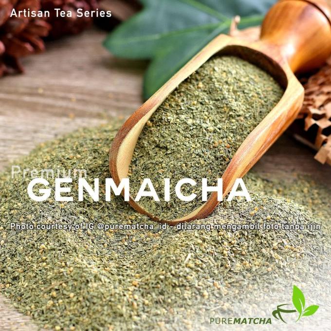 

Artisan Tea Cafe - Premium Genmaicha 1Kg Green Tea Japanese Horeca Kode 347