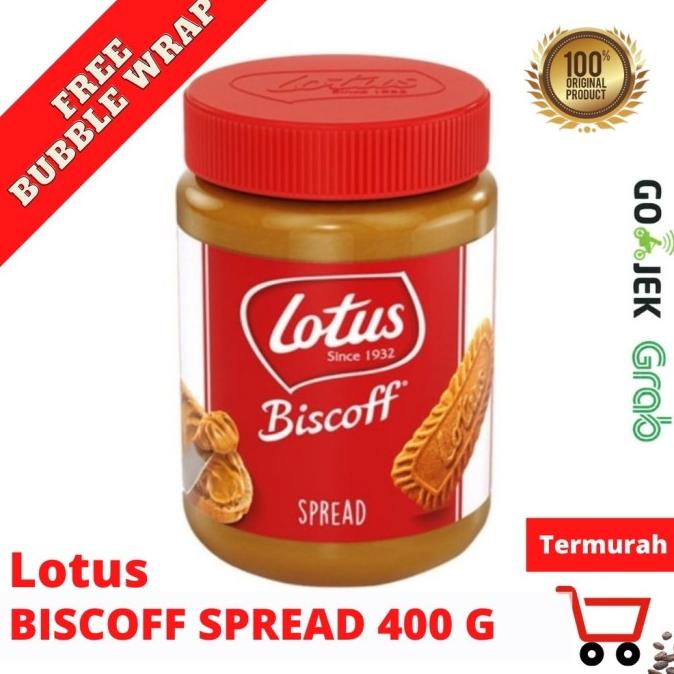 

Lotus Biscoff Smooth Spread 400 Gram | Selai Biskuit Premium Speculoos