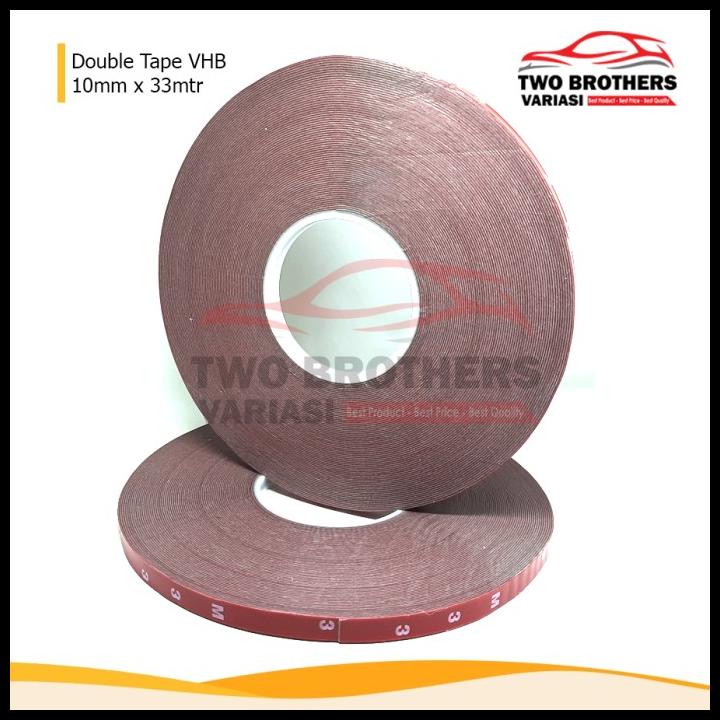 

DISKON DOUBLE TAPE VHB 10MM X 33MTR SERUPA 3M !!!!