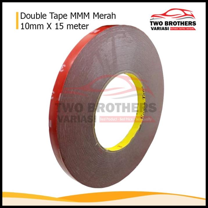 

TERMURAH DOUBLE TAPE VHB 10MM X 15MTR SERUPA 3M !