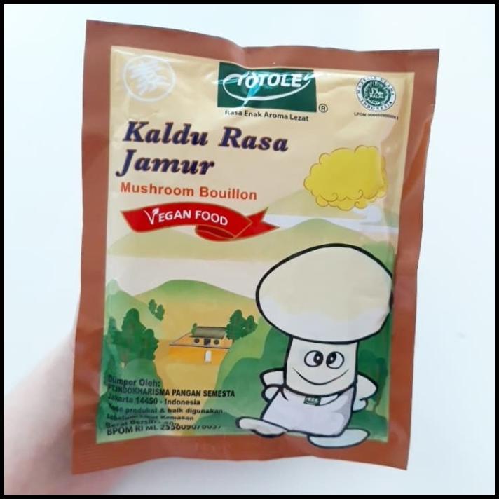 

DISKON TOTOLE KALDU JAMUR VEGAN 80GR (PENGGANTI MSG) / MUSHROOM BOUILION !!