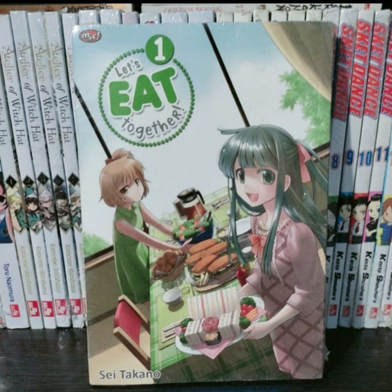 komik let's eat together vol 1 segel