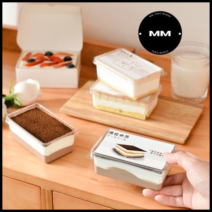 

TERBARU 10PCS DESSERT BOX KOREAN DESSERT CUP BOX DESSERT TIRAMISU SALAD CUP !!!!!