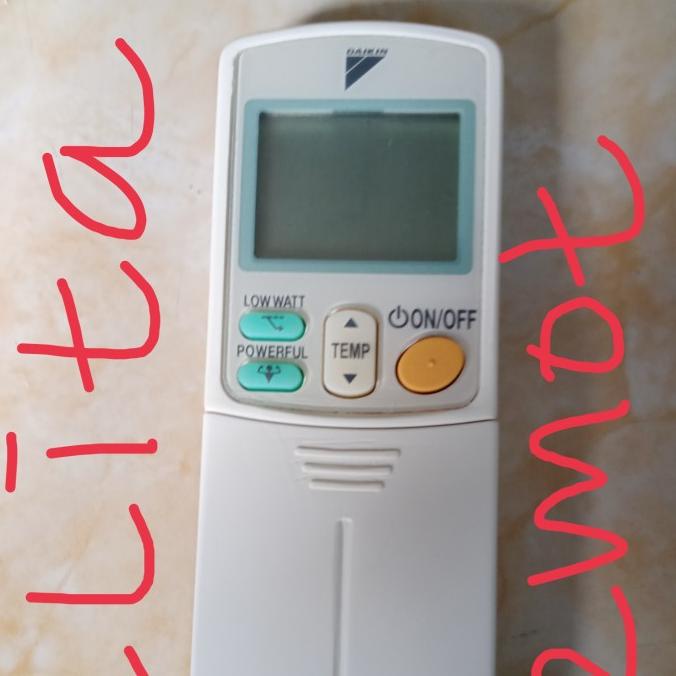 Remote Remot AC Daikin inverter low Watt original terlengkap Kode Yp 1190