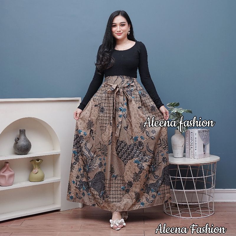 ALEENA - ROK BATIK PANJANG | ROK SANTRI | ROK UNGGUL JAYA | ROK PAYUNG | ROK BATIK MUSLIMAH | SARUNG