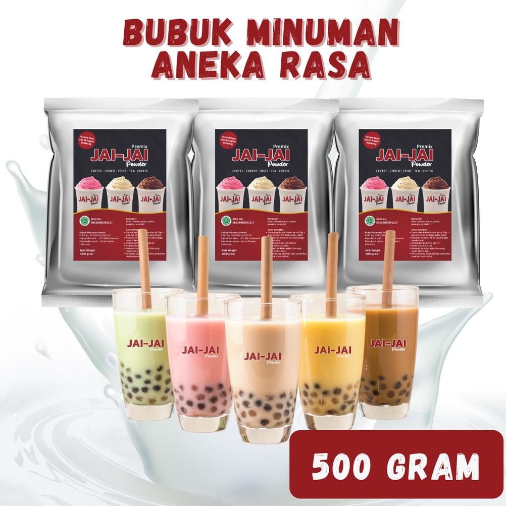 

Berkualitas BUBUK MINUMAN 500 GR / SERBUK MINUMAN ANEKA RASA / JAI JAI POWDER ,,