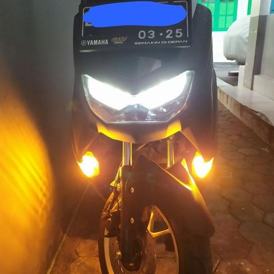 Lampu Led T10 Luminos 2 Mode Senja Plus Sein Untuk Semua Motor