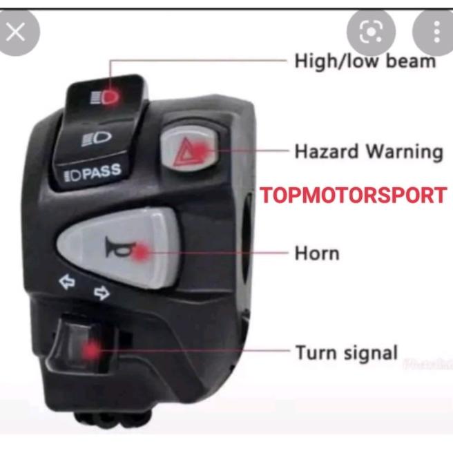 Saklar Lampu Motor Vario 125 150 / Scoopy / Beat Street /Scoopy Domino