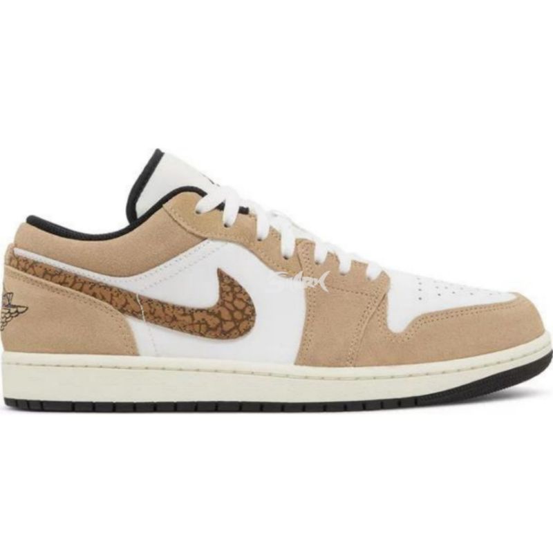 Air Jordan 1 Low "Brown Elephant" 100% Authentic