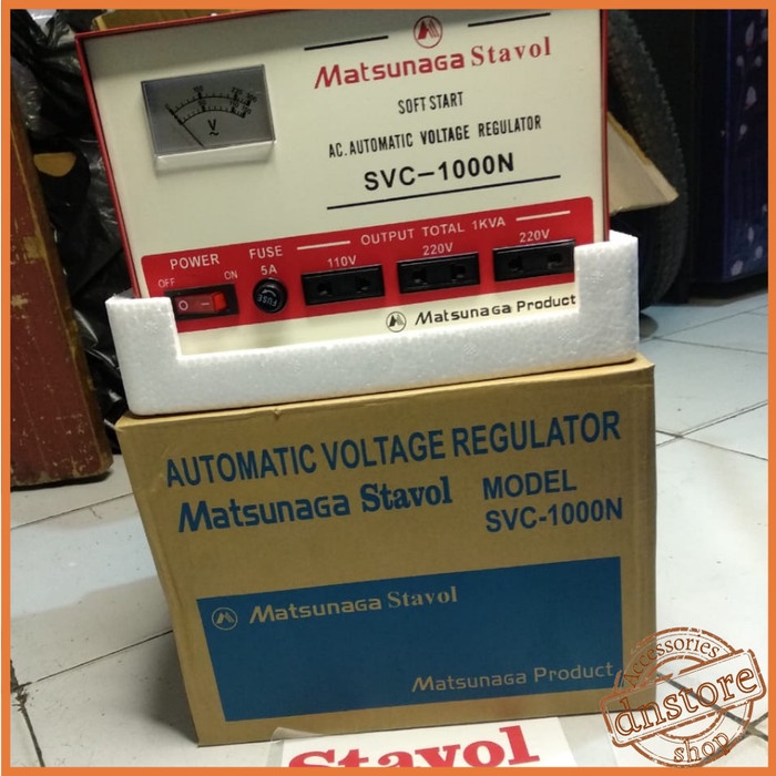 Stavolt Stabilizer 1000 Watt Matsunaga Stabilizer komputer