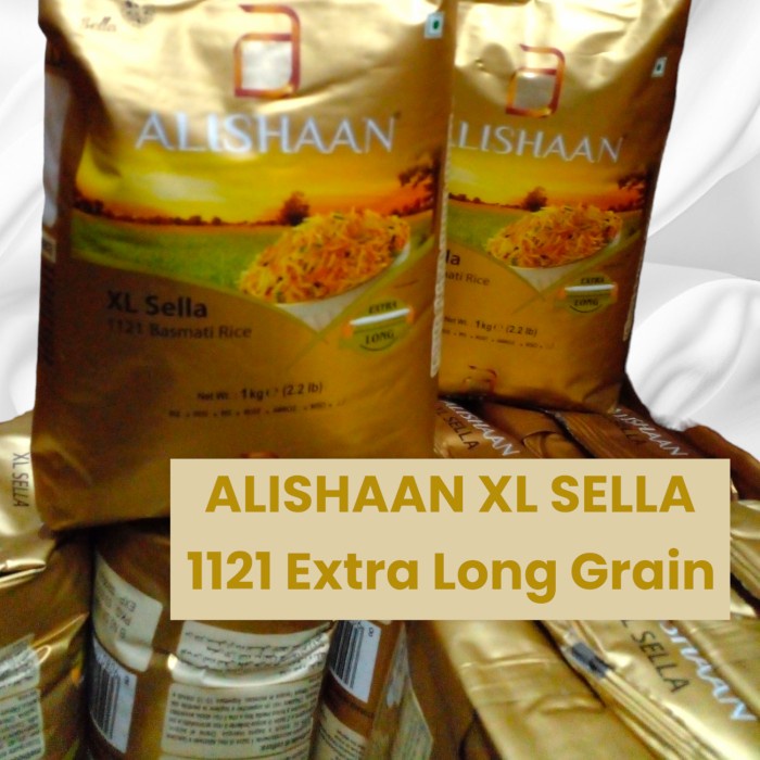 

~~~~~] Basmati Creamy Sella 1121 Extra Long grain Beras Basmati