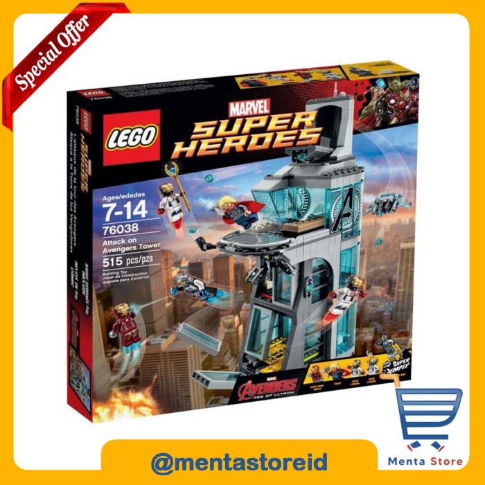 LEGO Super Heroes # 76038 Attack on Avengers Tower Marvel Avenger