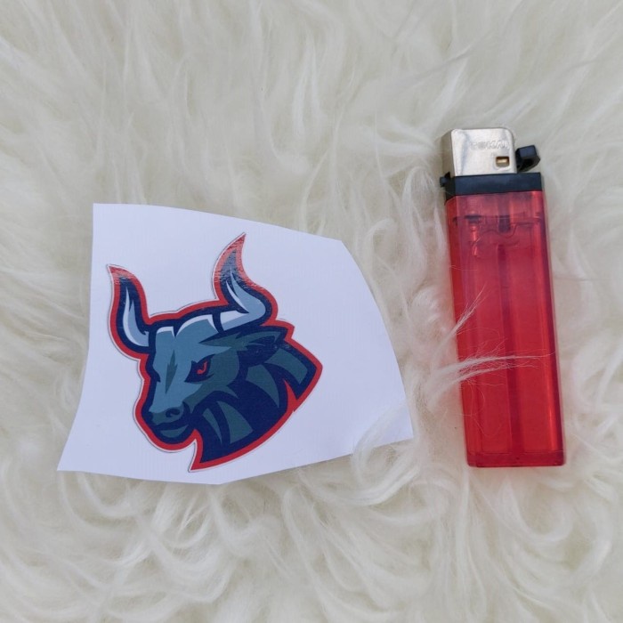 

Terlaris - Stiker Vinyl Karakter Banteng Motor Laptop Case HP Frame Sepeda Bike