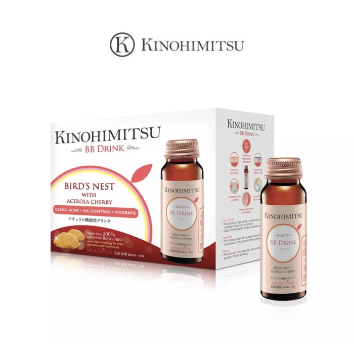 KINOHIMITSU BB DRINK 6 BOTOL