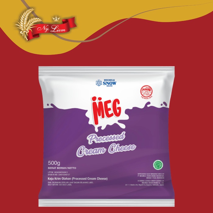 

Meg Processed Cream Cheese / Keju Krim 500 Gram