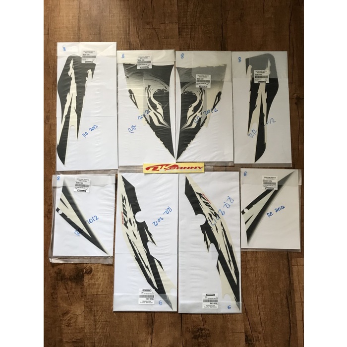 ✅Sale Stiker Set Ninja Rr New Se 2012 Putih Original Limited