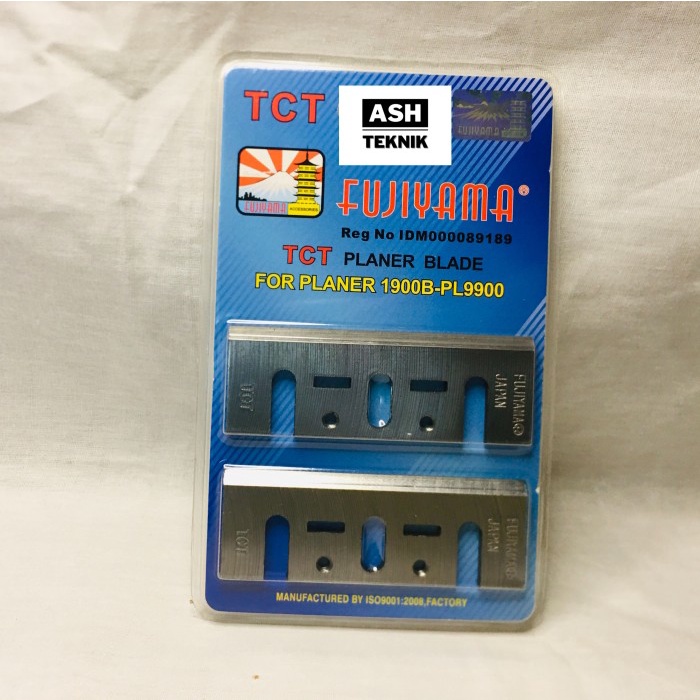Mata Pisau Serut Kayu TCT FUJIYAMA/Planner Blade FUJIYAMA ORIGINAL -Lulas G