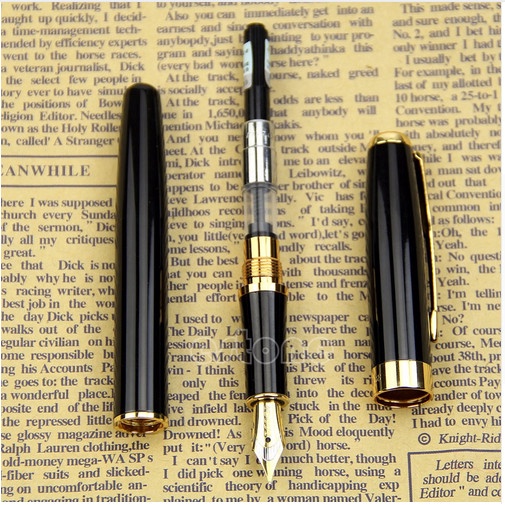 

Terbatas Fountain Pen Premium Ekslusif Tinta Baoer 388 Model Parker Mewah Original