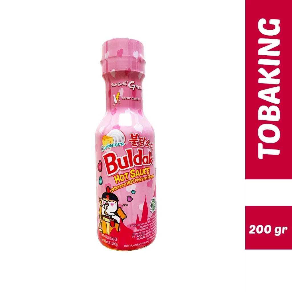 

Sambal Samyang Hot Buldak Tobaking // Sauce Korea Halal 200Gr
