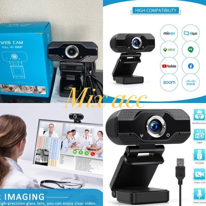 V8 Full Hd Webcam 1080P With Microphone Web cam FULL HD 1080 P - WEBCAM