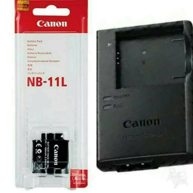 Paket charger/baterai kamera Canon Powershot A3500,A2300,A4000,A2400