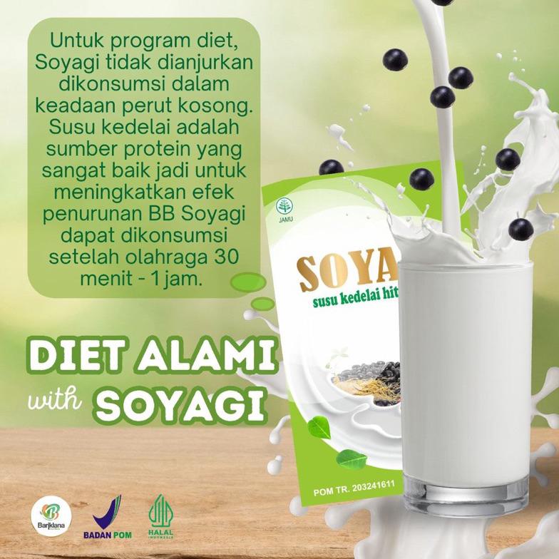 

Flash Sale SOYAGI susu untuk DIET | susu kedelai hitam rendah kalori ,.