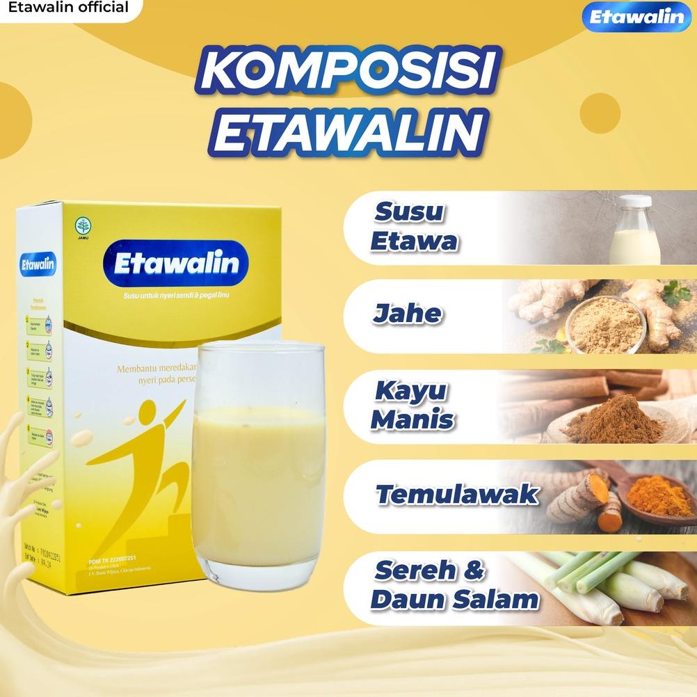 

Best! Etawalin Susu Etawa Herbal Nyeri Sendi Official 1 Box