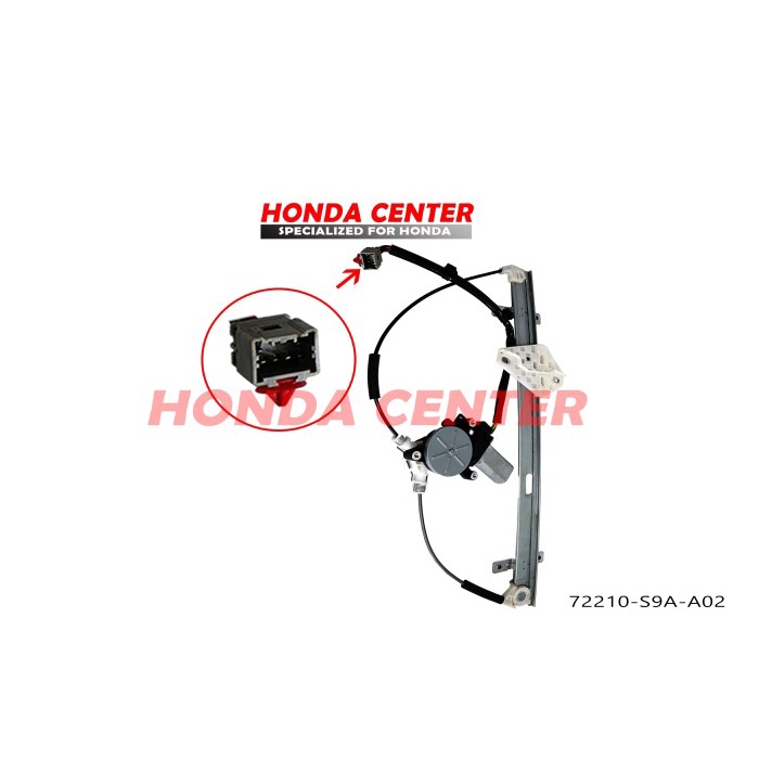 [Ori] Regulator Power Window Depan Kanan Dinamo Power Window Crv Gen2 Diskon