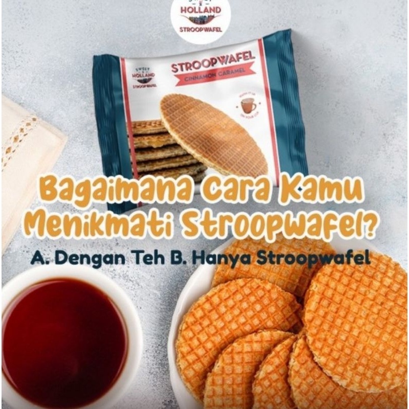 

Daelmans Stroopwafels Waffle Wafle Caramel Chocolate Sna Snek Karamel Wafel Belanda Stroopwafels