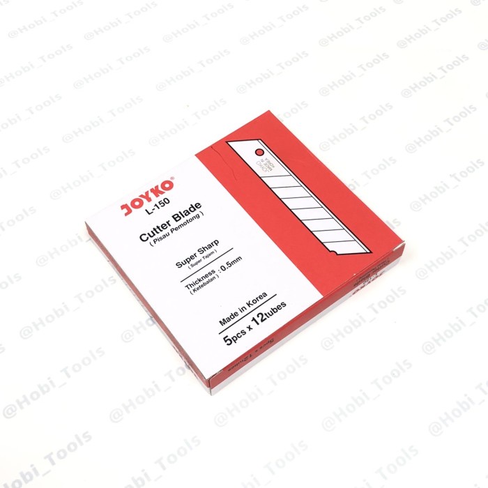 

JOYKO L150 REFILL CUTTER BESAR (5 PCS) - L150 REFILL SPARE 5 PIECE BOX