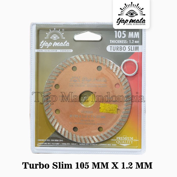 TJAP MATA / CAP MATA MATA POTONG GRANIT / KERAMIK 105 MM (TURBO SLIM)