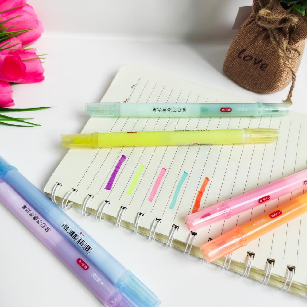 

Kekinian - STABILO DUA SISI BISA DIHAPUS KODE HD-24 ISI 6 PCS ICE CREAM HIGHLIGHTER WARNA WARNI PASTEL SPIDOL LUCU ~