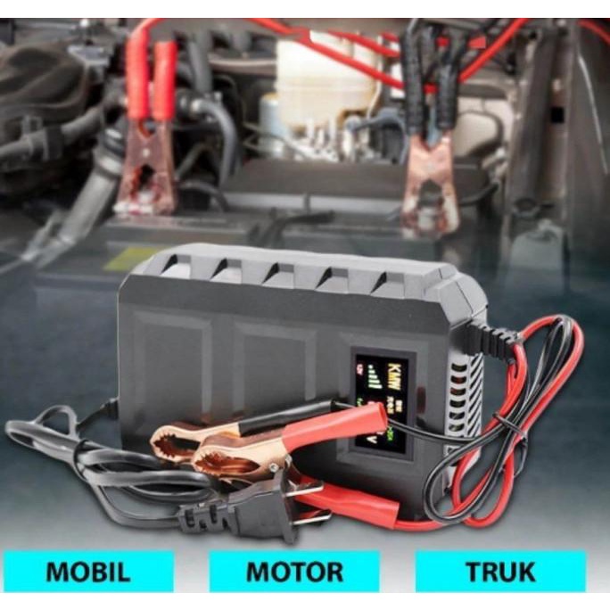 PUVTECH CHARGER AKI MOBIL DAN MOTOR ORIGINAL MIMAYEMI