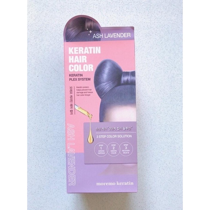 MOREMO KERATIN HAIR COLOR ASH LAVENDER ATINPUTRISTORE
