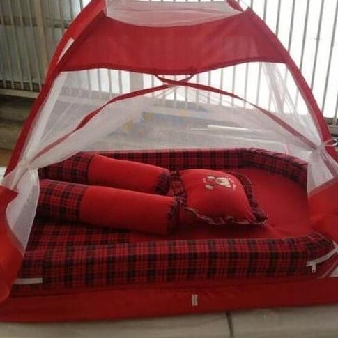 PROMO KASUR BEES KOLAM BAYI PLUS KELAMBU TRIVITA5