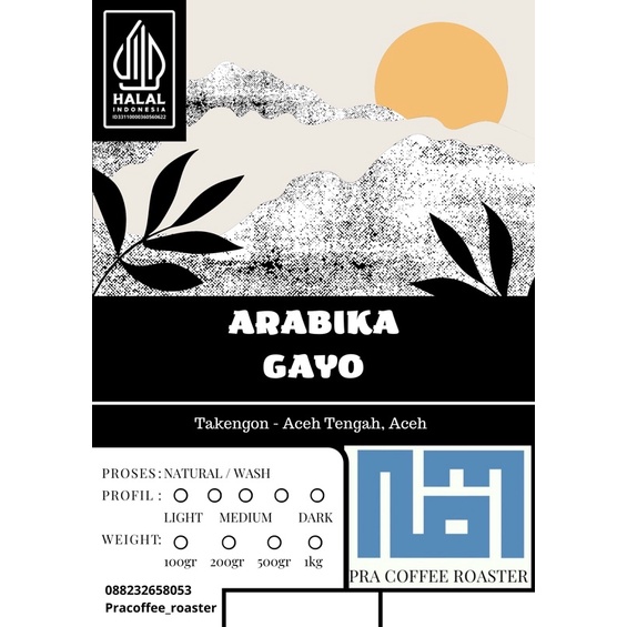 

arabika aceh gayo 100gr