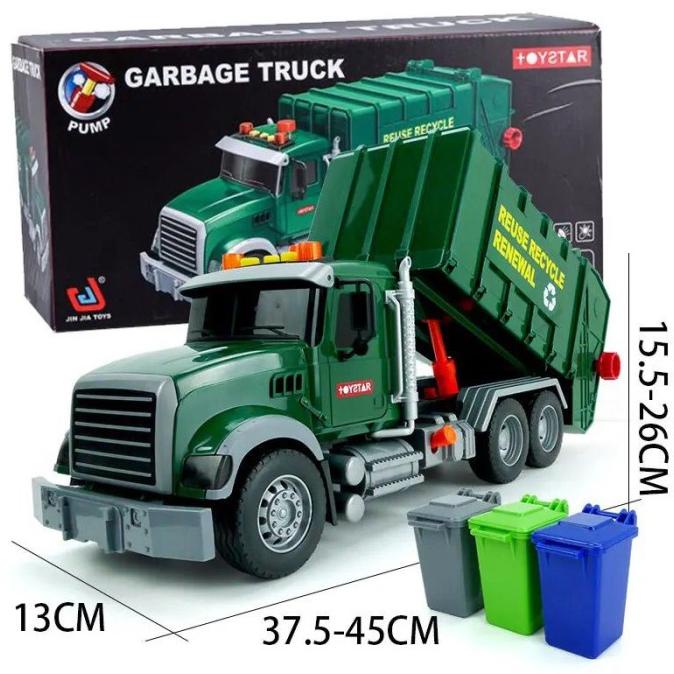 Mainan anak Premium Quality Garbage Truck truk sampah