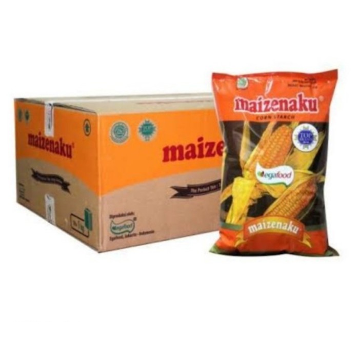 

New!! tepung maizenaku maizena 1kg dus 18pcs