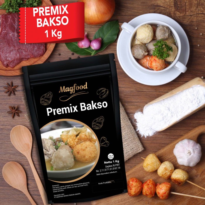 

Sale!! Magfood Premix Bakso 1 Kg