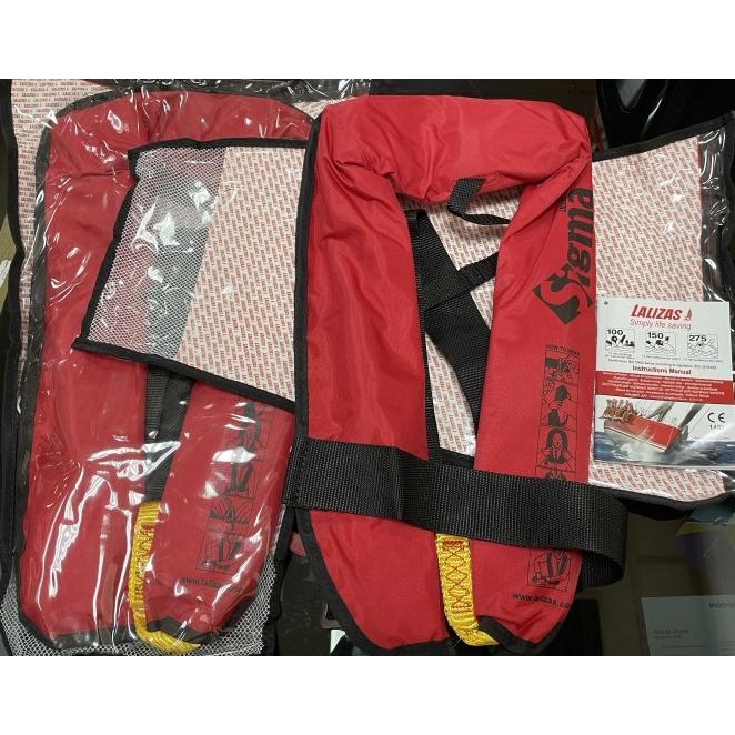 Life Jacket/Pelampung/Lalizas Sigma/Manual