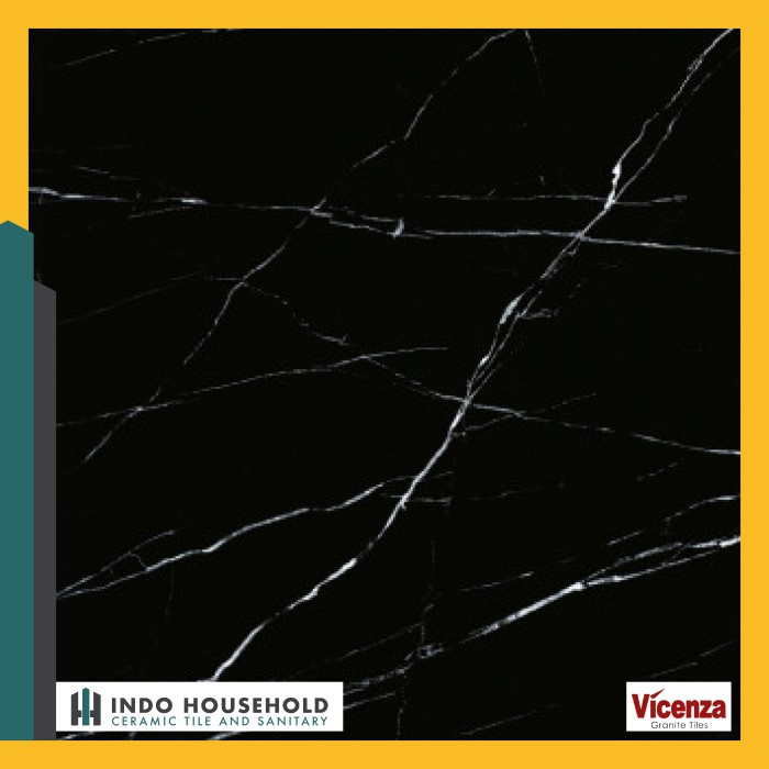 Granit Hitam Motif Vicenza Gl6615C 60X60 Kw 1