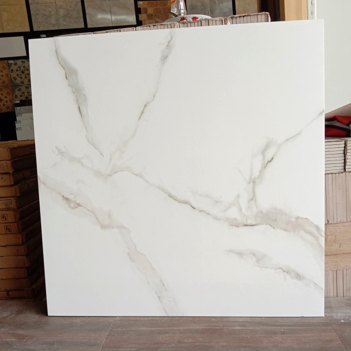 Granit 80X80 Indogress Florence Calacata Glazed Polished