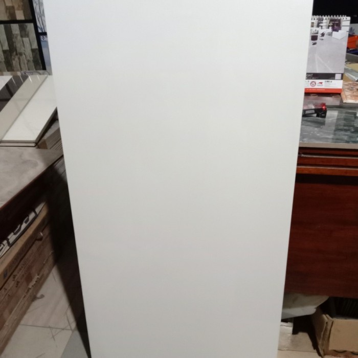 Granit 60X120 Keramik Putih Garuda Pure White Glazed Polised Kw1
