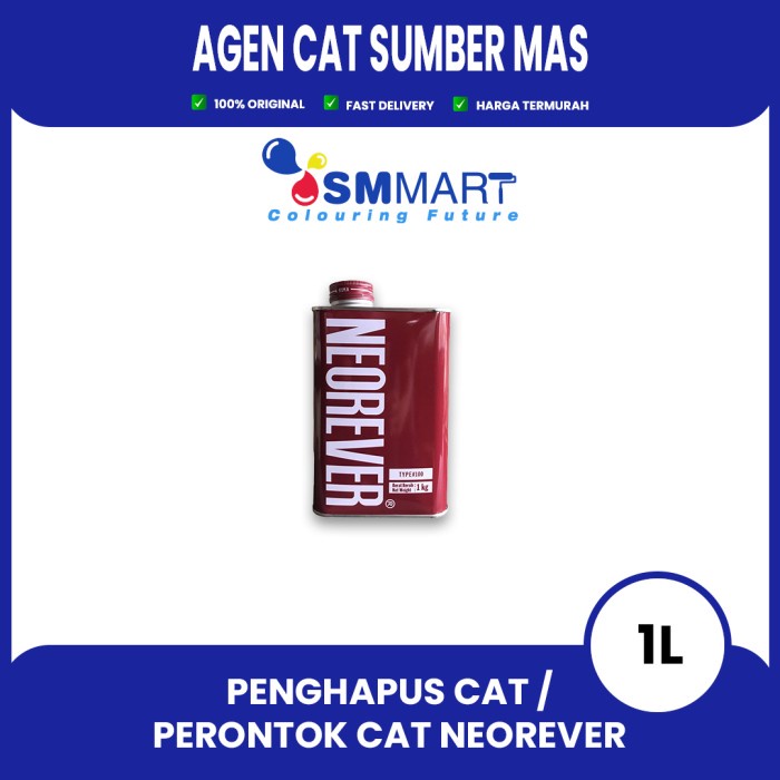 PENGHAPUS CAT / PERONTOK CAT NEOREVER UKURAN 1L -Megah CT