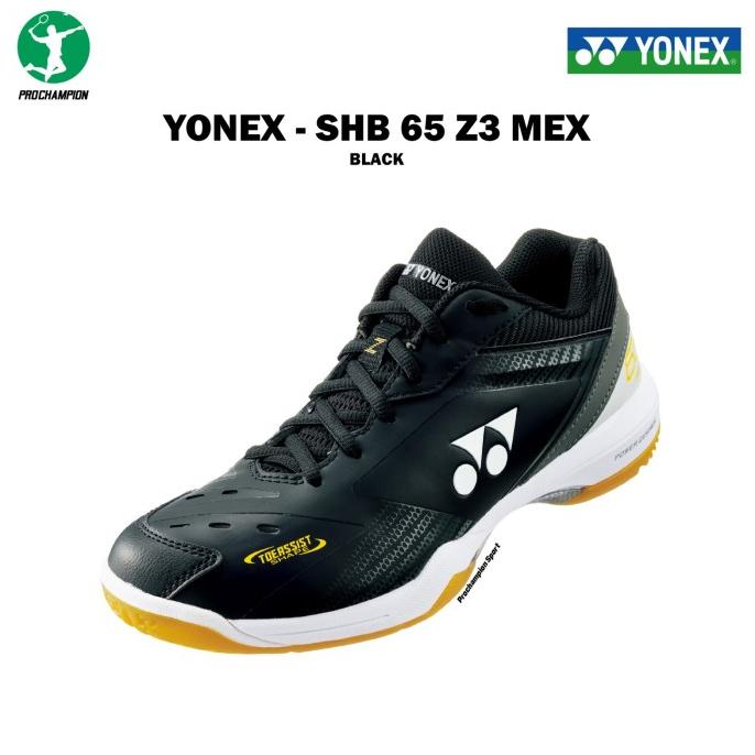Sepatu Badminton Yonex SHB 65 Z3 SHB65Z3 MEX Power Cushion Black