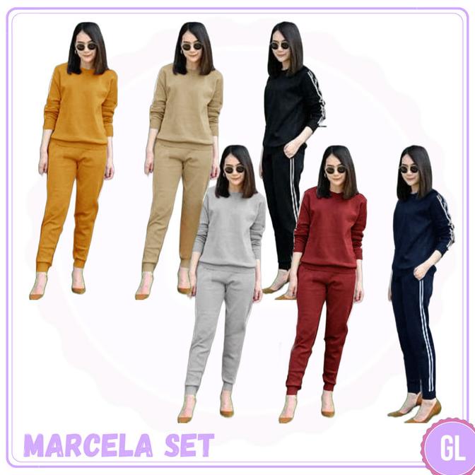 stelan training MCL/stelan olahraga/baju senam/baju olahraga