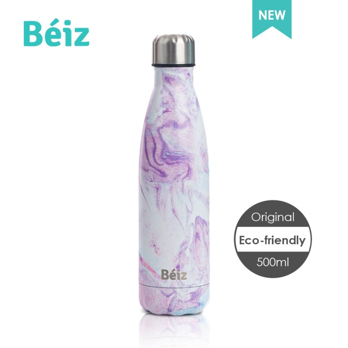 Promo Purple Lake - Beiz Botol Minum Stainless Steel Limited Edition- 500M