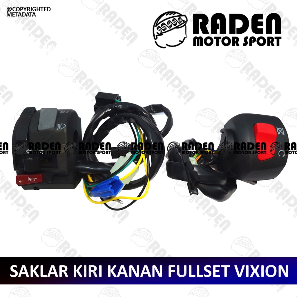 (COD) SAKLAR KIRI KANAN FULLSET VIXION VIKSON VIKSION PIKSON PIXON LAMA NEW OLD SEIN SEN KLAKSON PEM