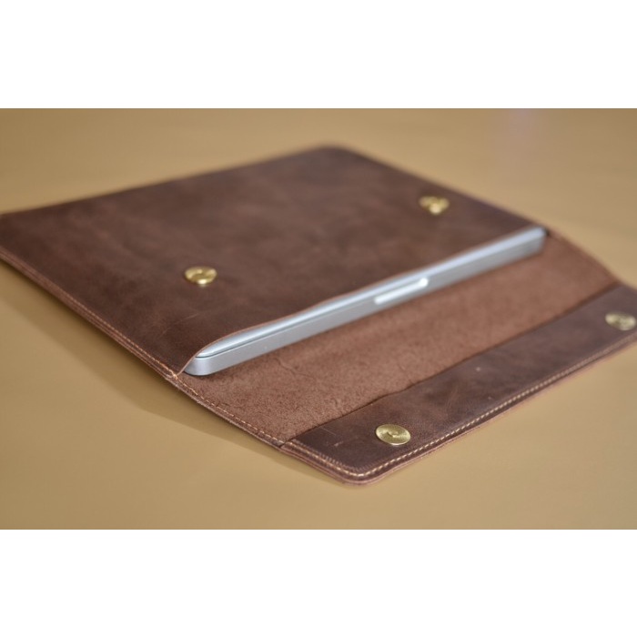 Sleeve Case Laptop Apple Macbook Pro 13 Genuine Leather